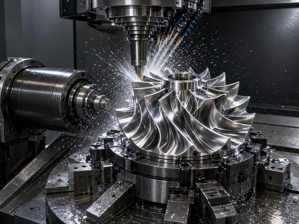5-Axis CNC Machining for Impellers, Valve Bodies and Drone Structures | PartsMake