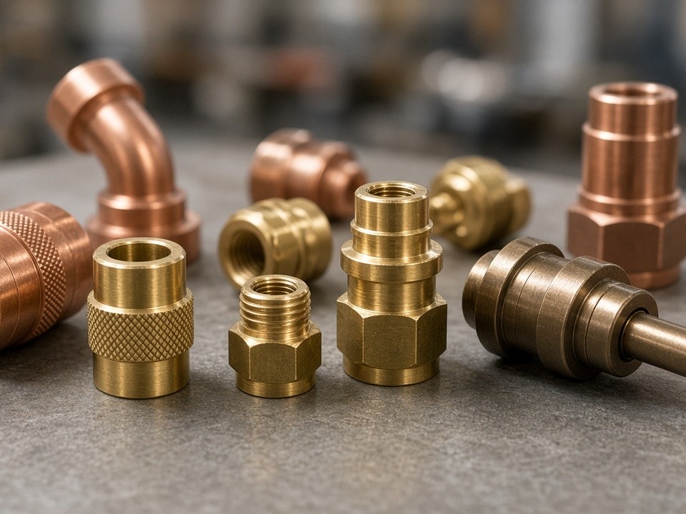 Phosphor Bronze & Brass Precision Parts | PartsMake
