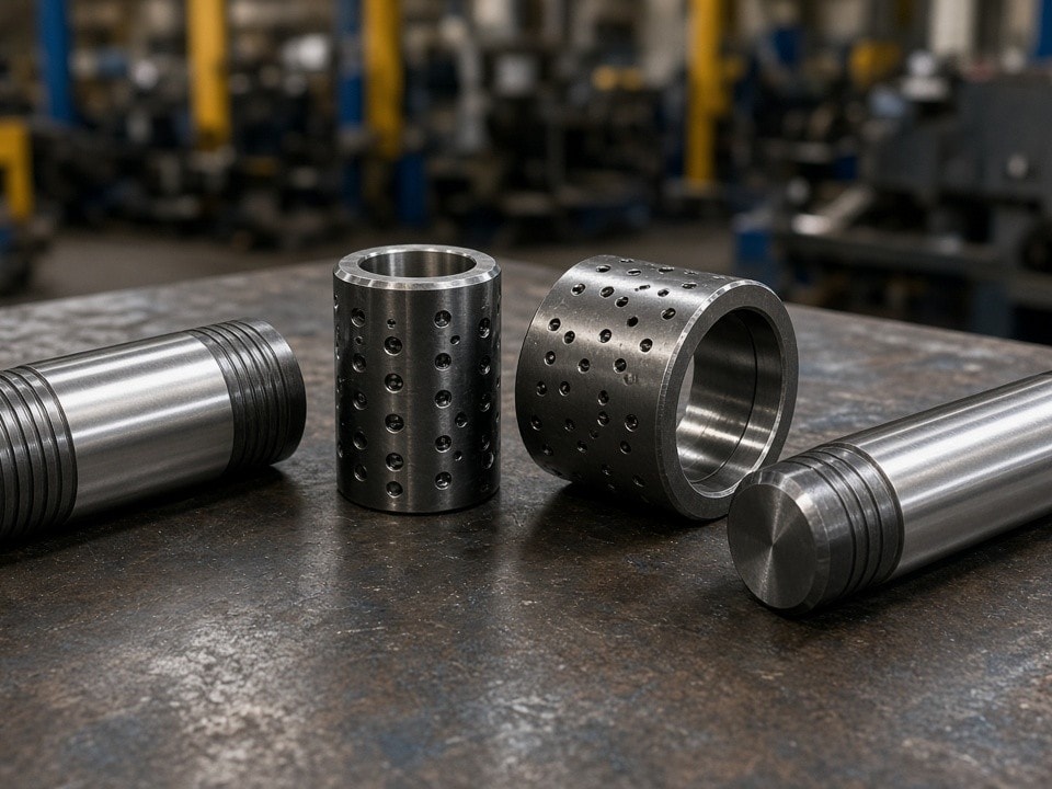 High-Load Bushings & Pivot Pins for GCC Mining & Heavy Equipment