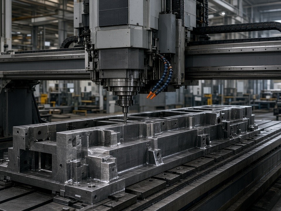 Large Precision Milling for GCC Industrial Equipment | PartsMake