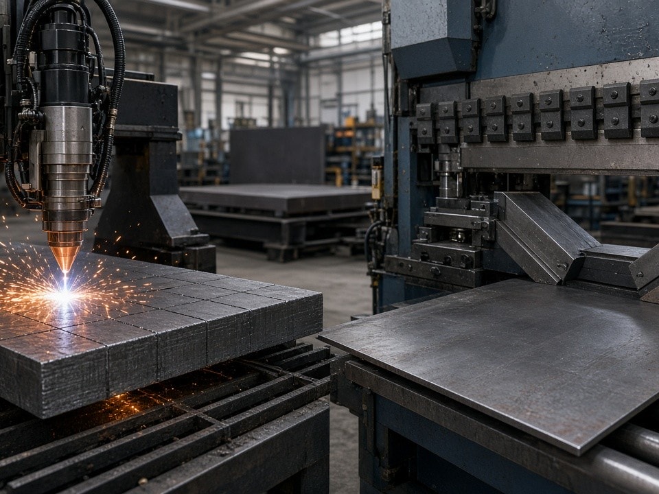 Laser Cutting & Heavy Bending Services for GCC Industrial Fabrication