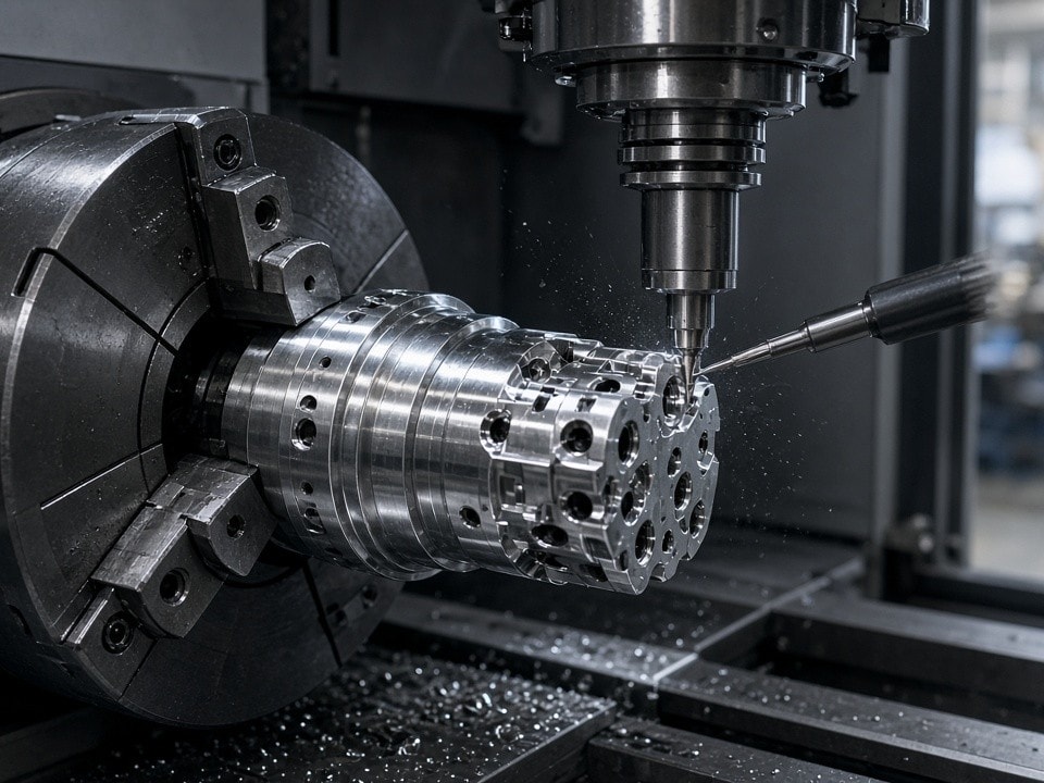 Mill-Turn Machining Services for GCC Industry | PartsMake